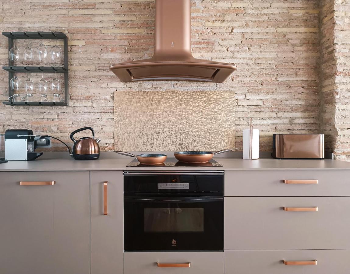 Апартаменты Lux Wood Loft With Air Con & Lift Логроньо Экстерьер фото